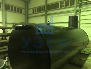 Резервуар горизонтальный стальной наземный в Новошахтинске