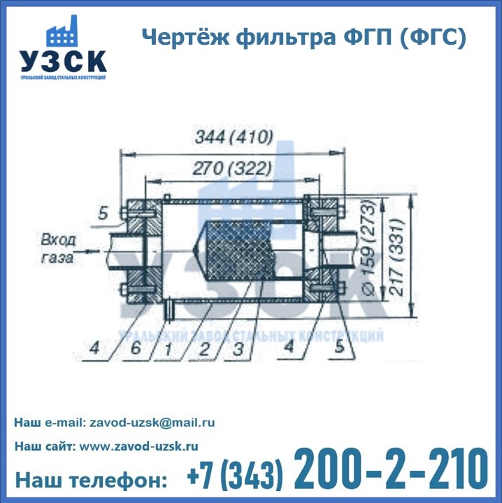 Схема ФГС(ФГП) в Новошахтинске