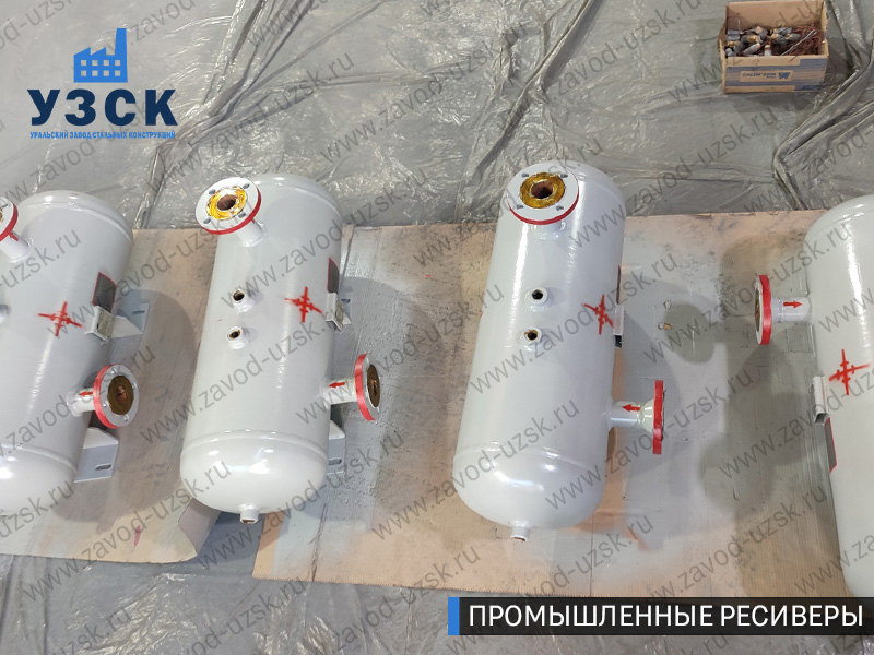 фотография емкостных ресиверов газа Новошахтинск